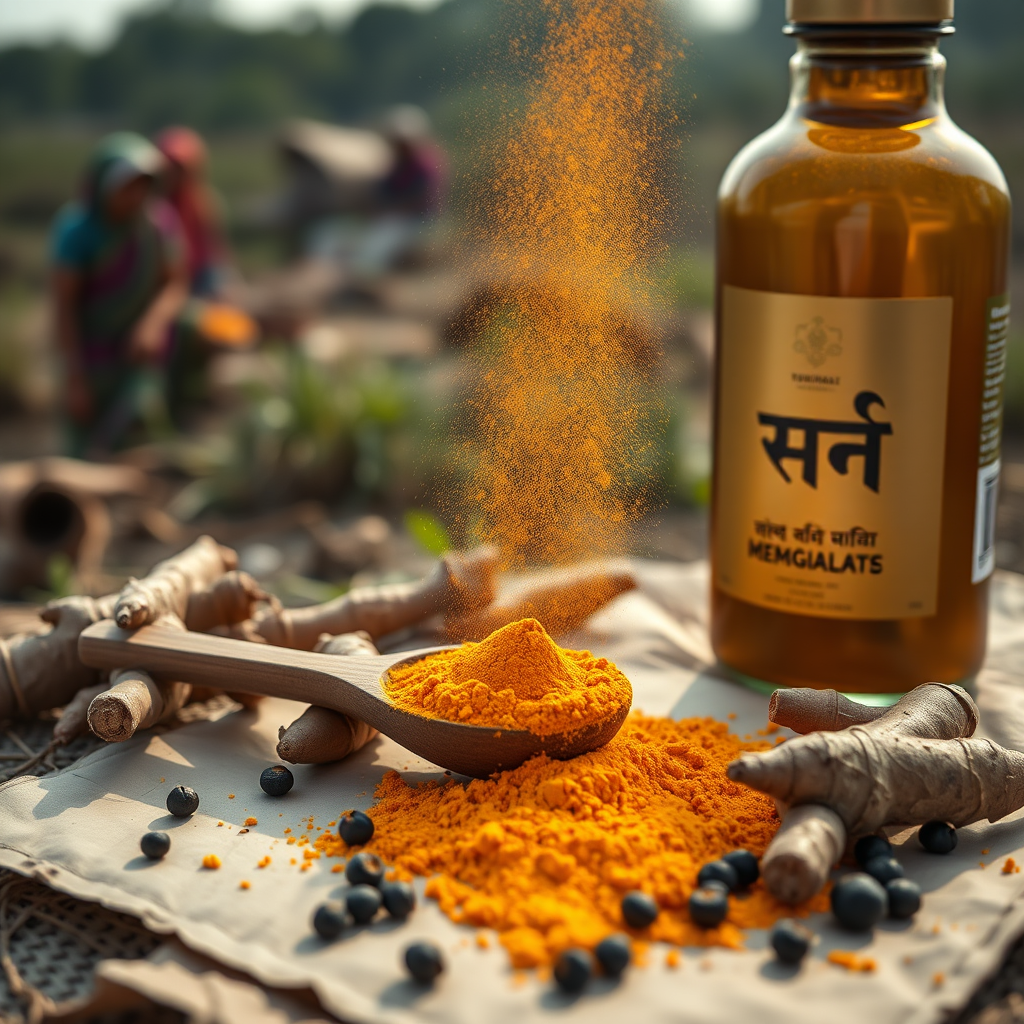 RudrVeda Gold Standard Turmeric